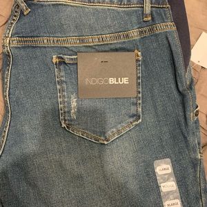 Motherhood Maternity Indigo Blue overalls